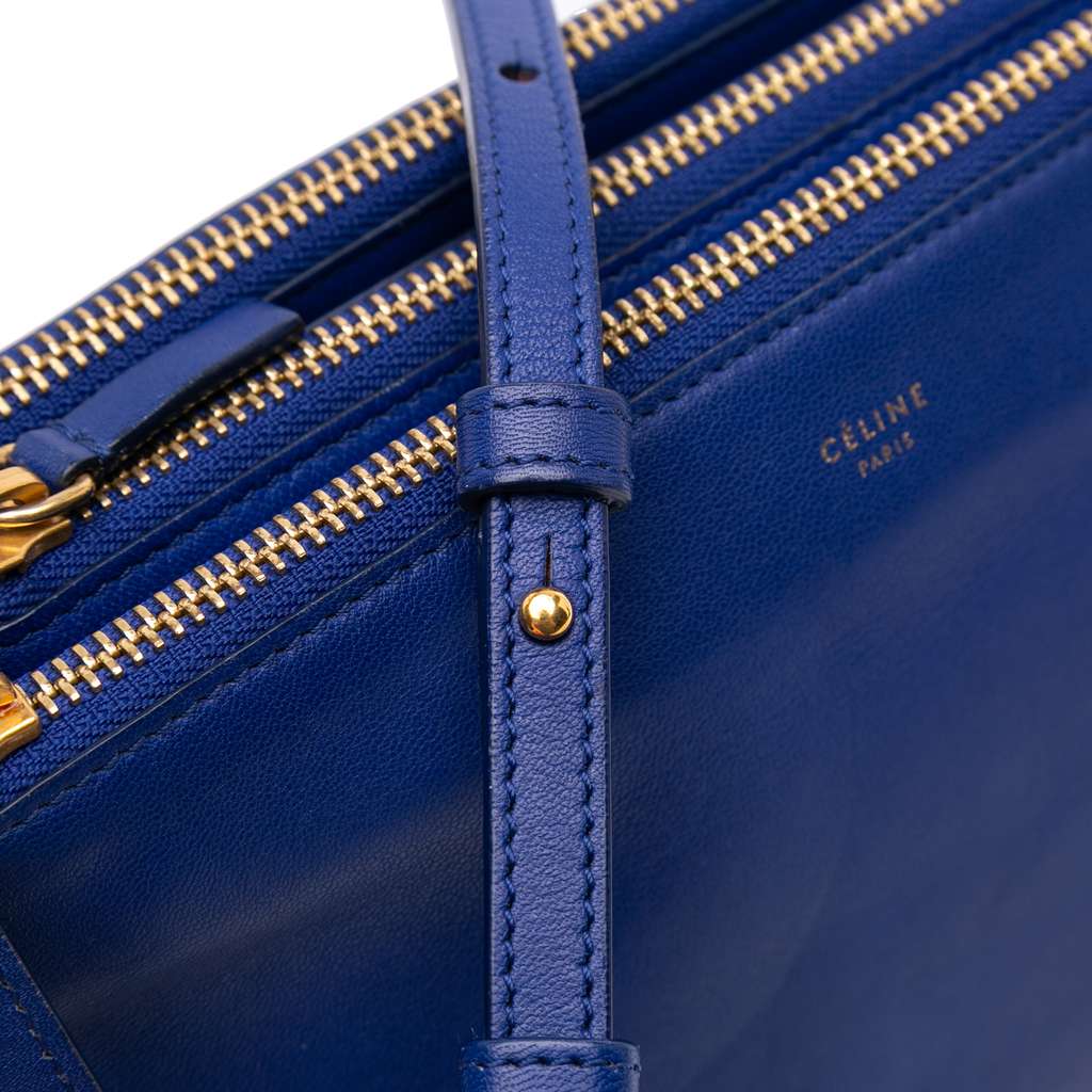 Celine Small Lambskin Trio Crossbody - Image 11