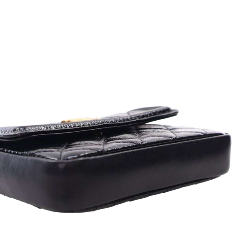 Chanel Quilted Shiny Aged Calfskin Waist Belt Bag - Image 14