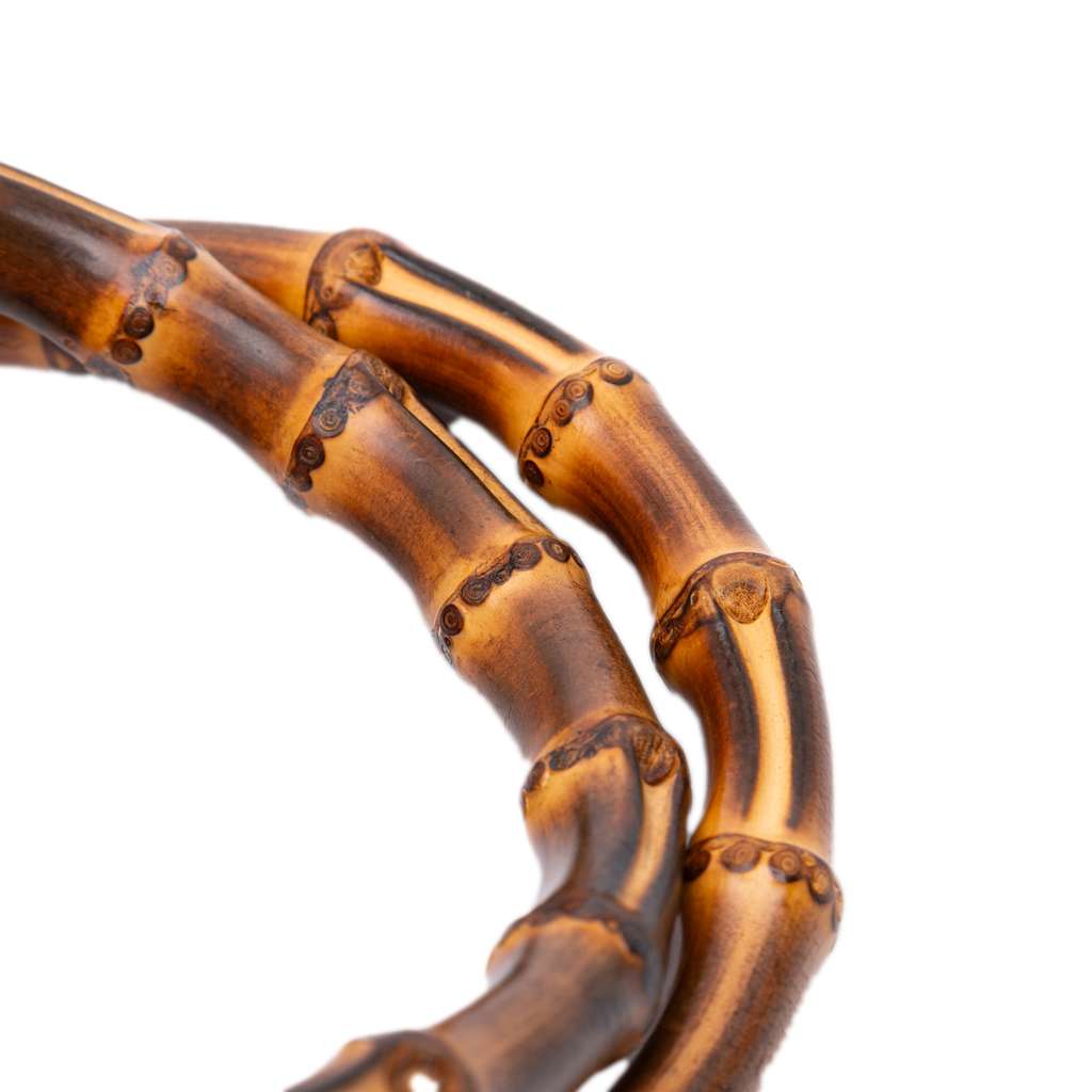 Gucci Medium Bicolor Calfskin Bamboo Shopper Satchel - Image 14