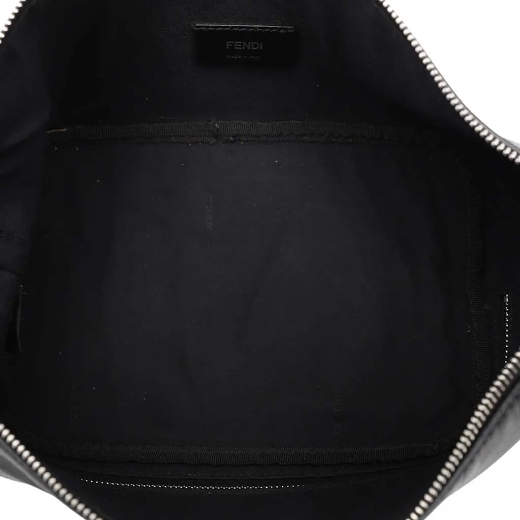 Fendi Sarah Coleman Leather Fisheye Belt Bag Black Leather Very good - Model View