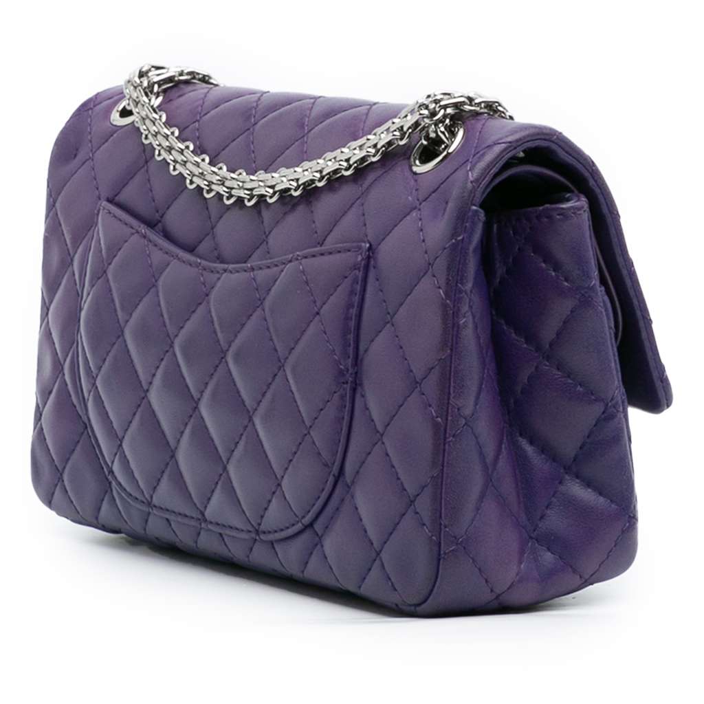 Chanel Quilted Lambskin Reissue 2.55 Double Flap 225 - Back view