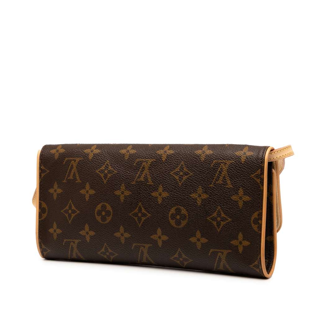 Louis Vuitton Monogram Pochette Twin GM - Back view