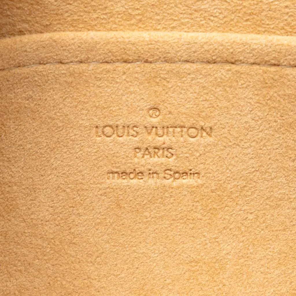 Louis Vuitton Monogram Pochette Twin GM Brown Canvas Good - Box View