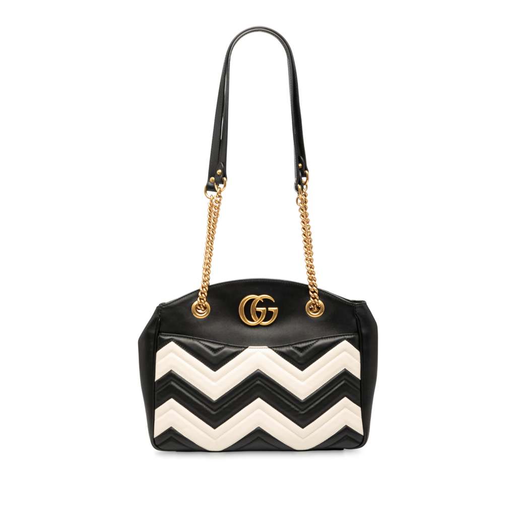 Gucci Medium GG Marmont Matelasse Leather Chain Shoulder Bag