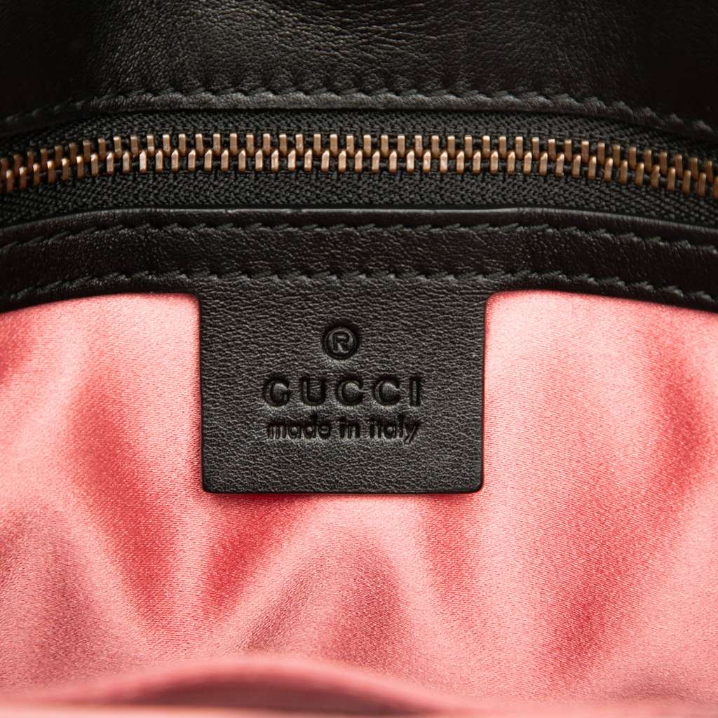 Gucci Medium GG Marmont Matelasse Leather Chain Shoulder Bag - Side view