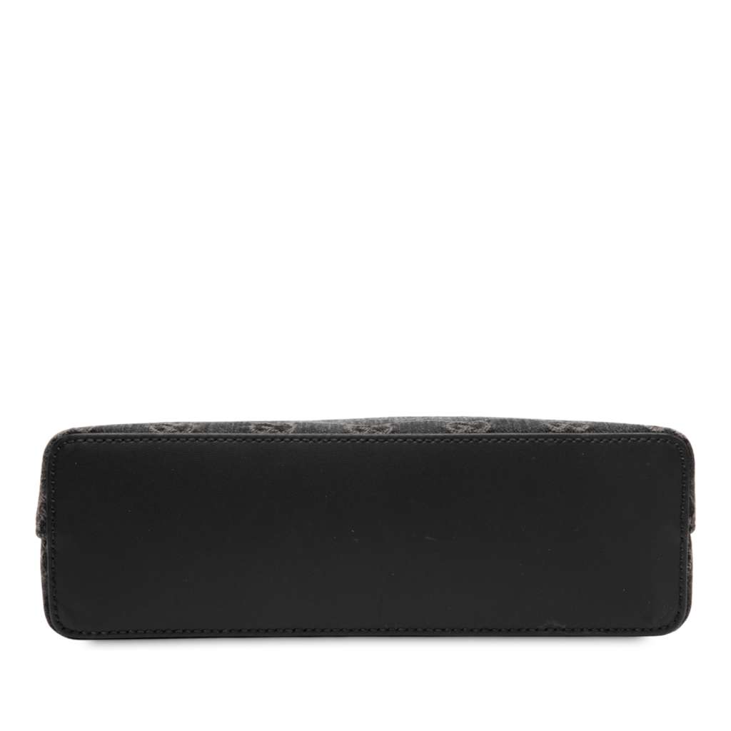 Gucci Small GG Denim Ophidia Dome Crossbody - Image 6