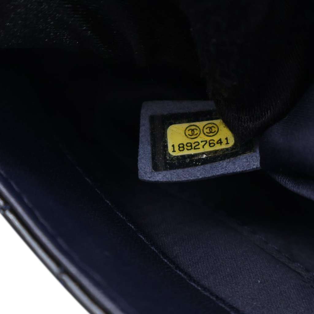 Chanel Jumbo Quilted Patent 3 Compartment Flap - Detail 2