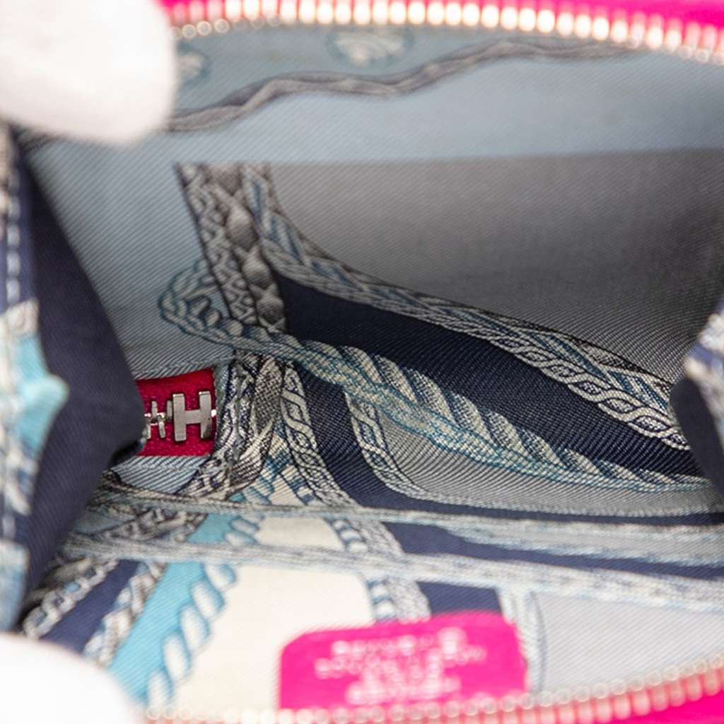 Hermès Epsom Silk in Compact Coin Purse - 4