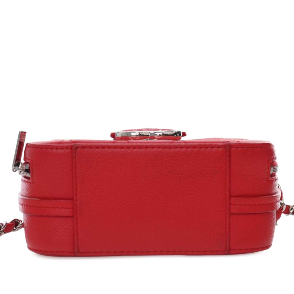 Chanel Mini Quilted Caviar CC Box Camera Bag - 4