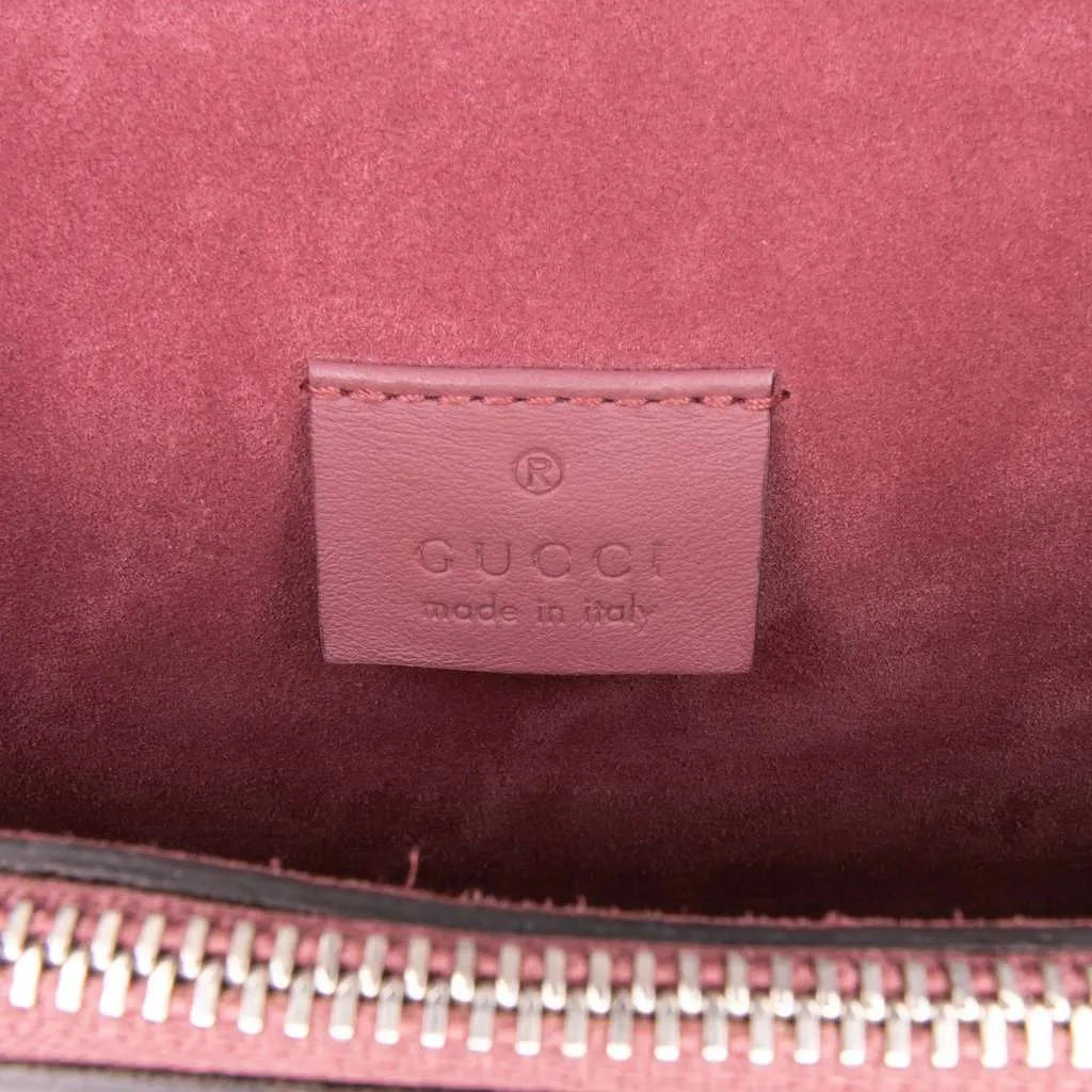 Gucci Medium GG Supreme Blooms Dionysus Shoulder Bag Brown Canvas Good - Box View