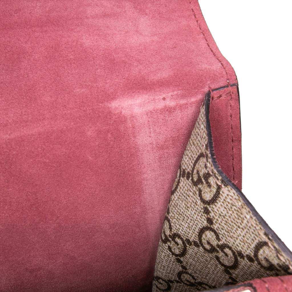 Gucci Medium GG Supreme Blooms Dionysus Shoulder Bag - Detail 2