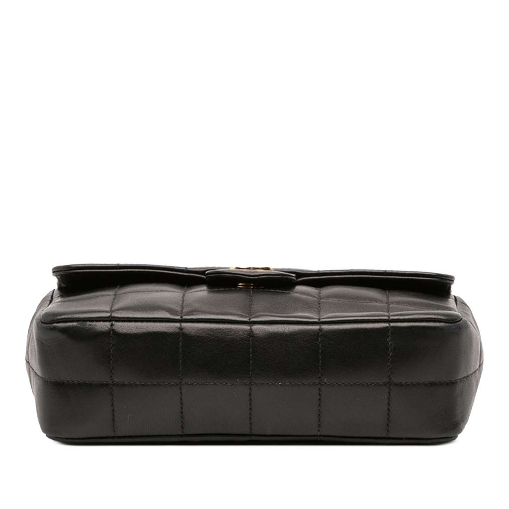 Chanel Mini Lambskin Chocolate Bar Camellia Flap - 3