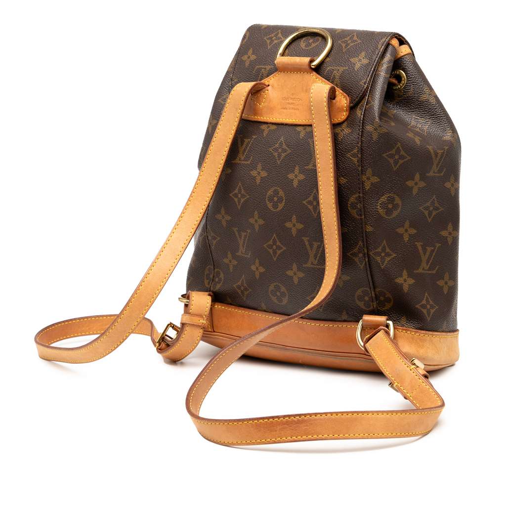 Louis Vuitton Monogram Montsouris PM - Back view