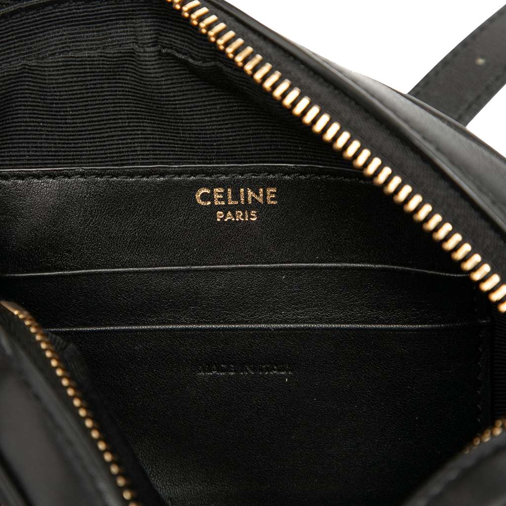 Celine Small Quilted Calfskin C Charm Crossbody - Side view