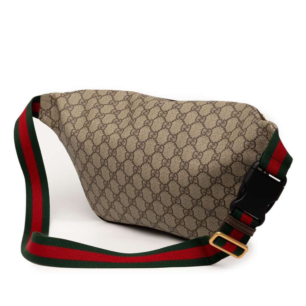 Gucci GG Supreme Courrier Belt Bag - Back view