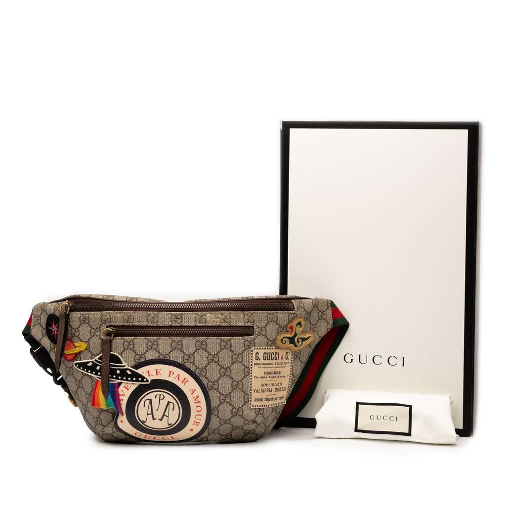Gucci GG Supreme Courrier Belt Bag - Image 10