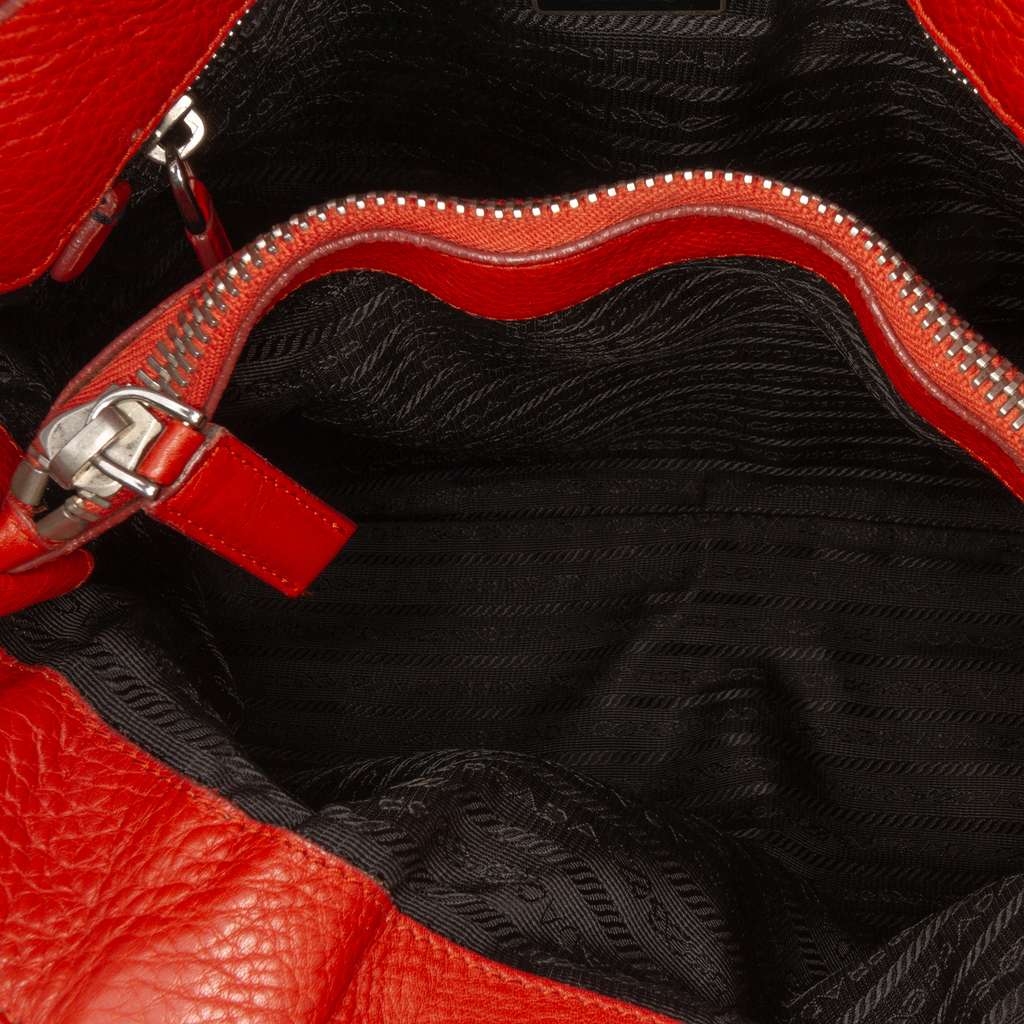 Prada Vitello Daino Side Pocket Tote - 4