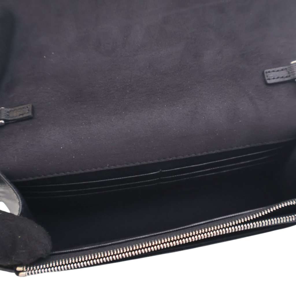 Fendi Studded Leather Karlito Wallet on Chain - Image 10