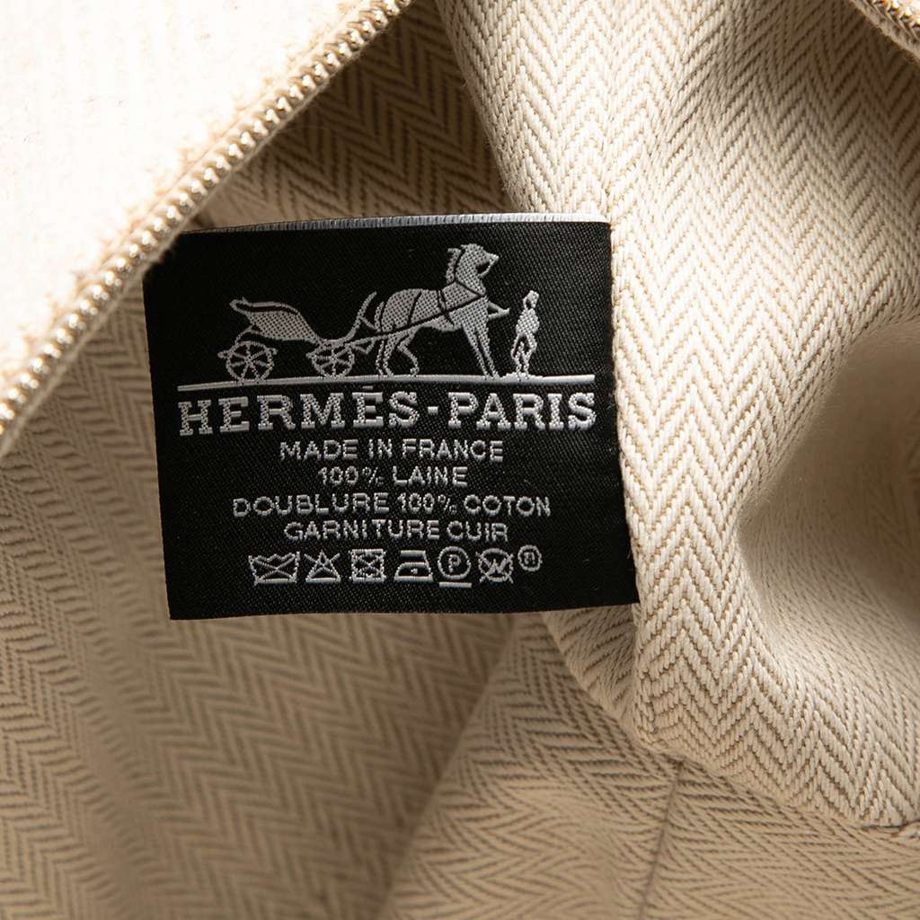 Hermès Small Wool Bride A Brac Au Carre Case - Detail 1
