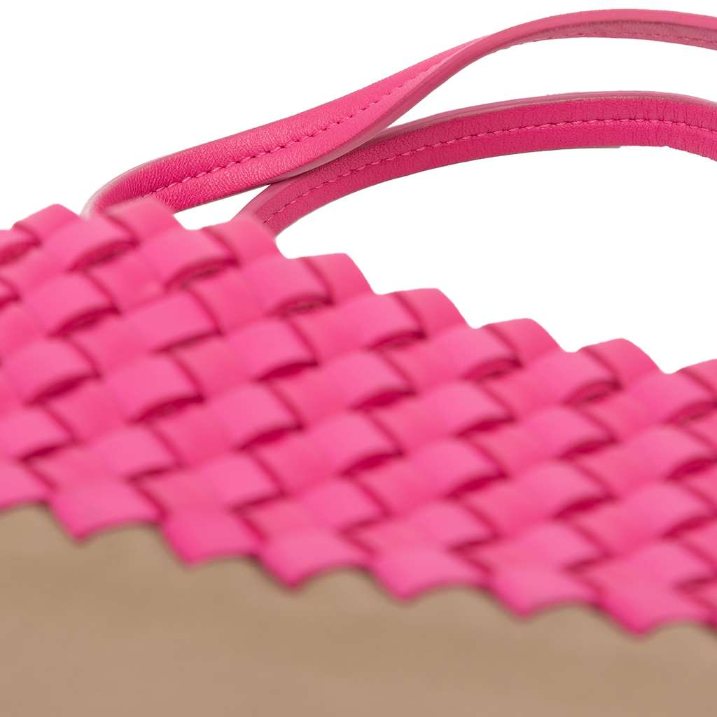 Bottega Veneta Intrecciato Trimmed Bicolor Nappa Tote - Image 11