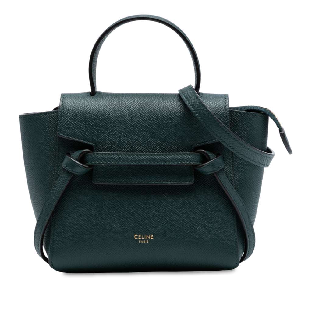 Celine Pico Grained Calfskin Belt Bag