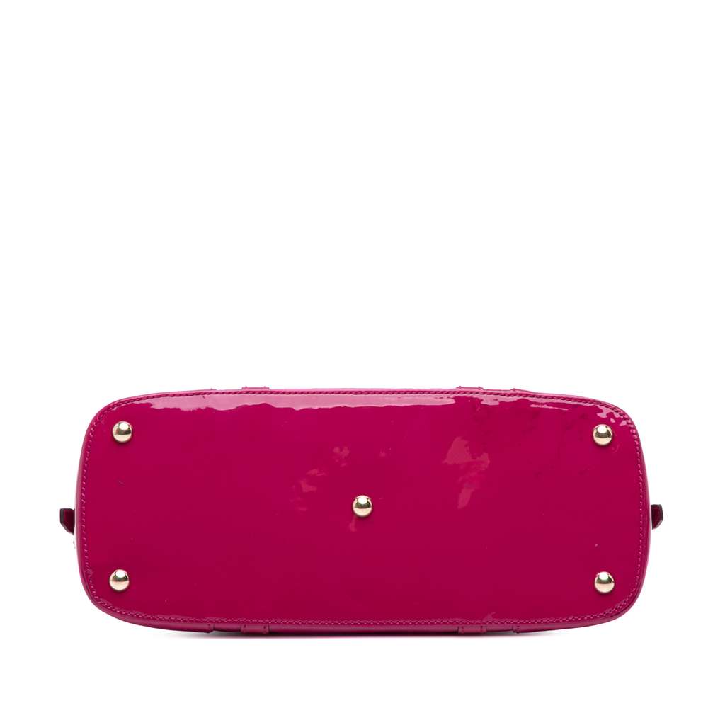 Gucci Medium Microguccissima Patent Nice Dome Satchel - Image 6