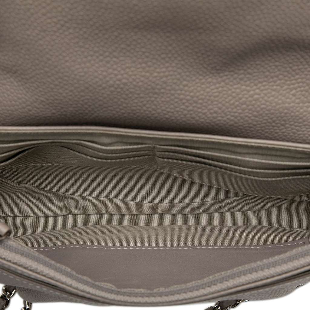 Chanel CC Caviar Half Moon Wallet on Chain - 4