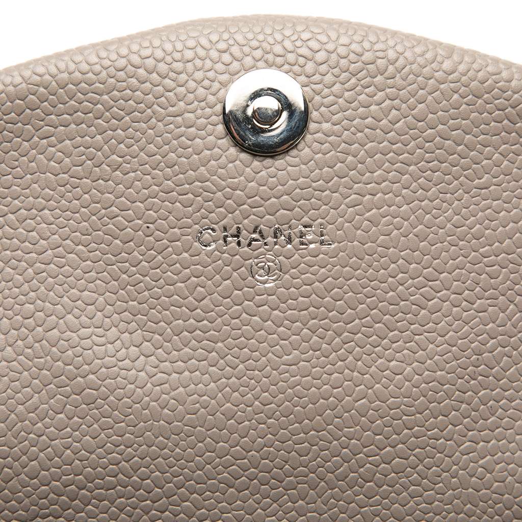 Chanel CC Caviar Half Moon Wallet on Chain - Detail 2