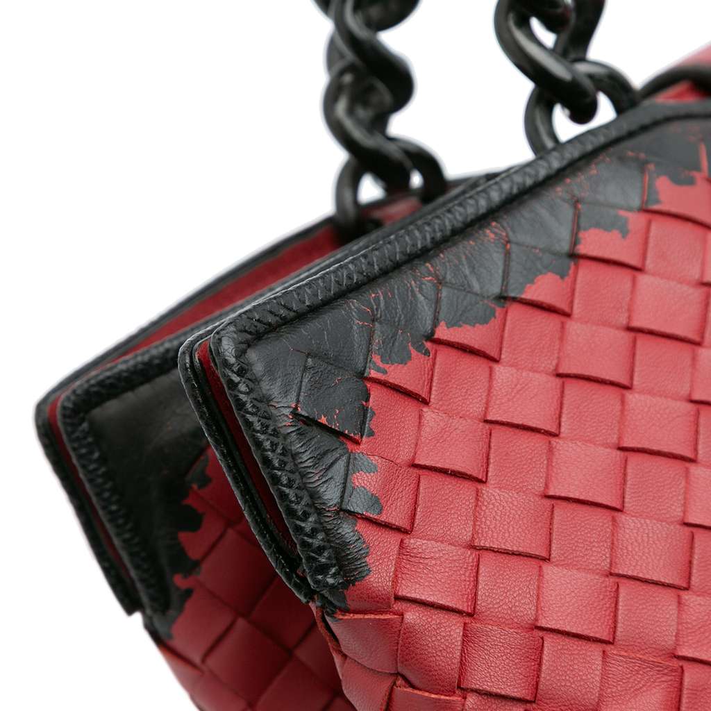 Bottega Veneta Nappa Intrecciato Karung Glass Tote - Image 13