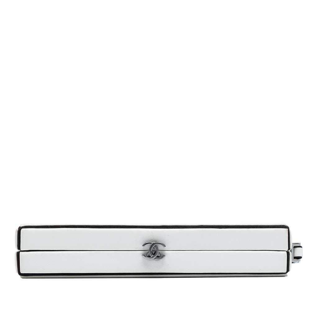 Chanel CC Lambskin Box Clutch