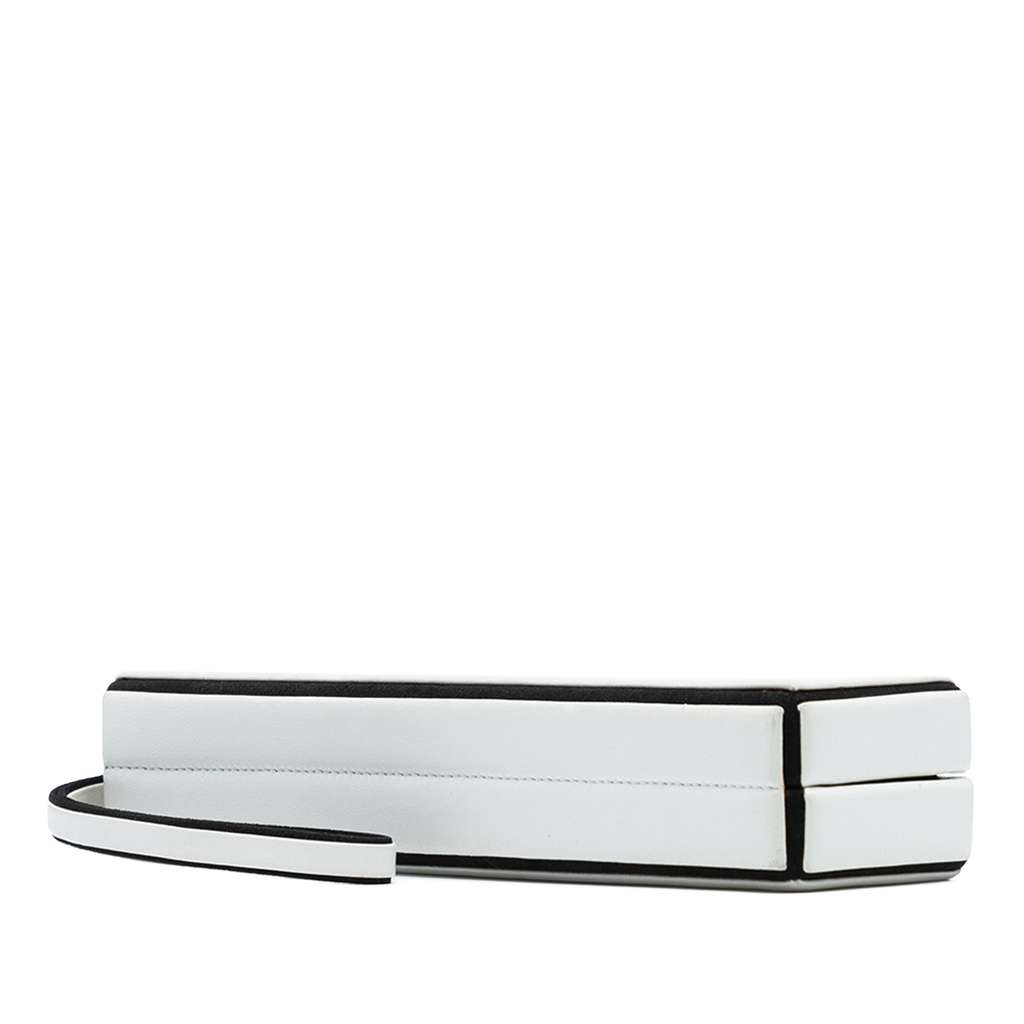 Chanel CC Lambskin Box Clutch - Back view