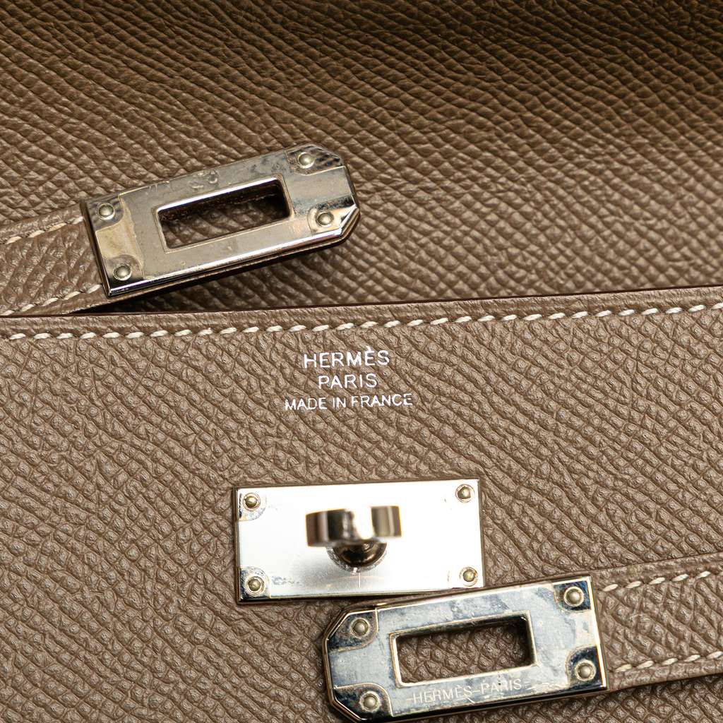 Hermès Epsom Kelly Longue Wallet - Detail 1