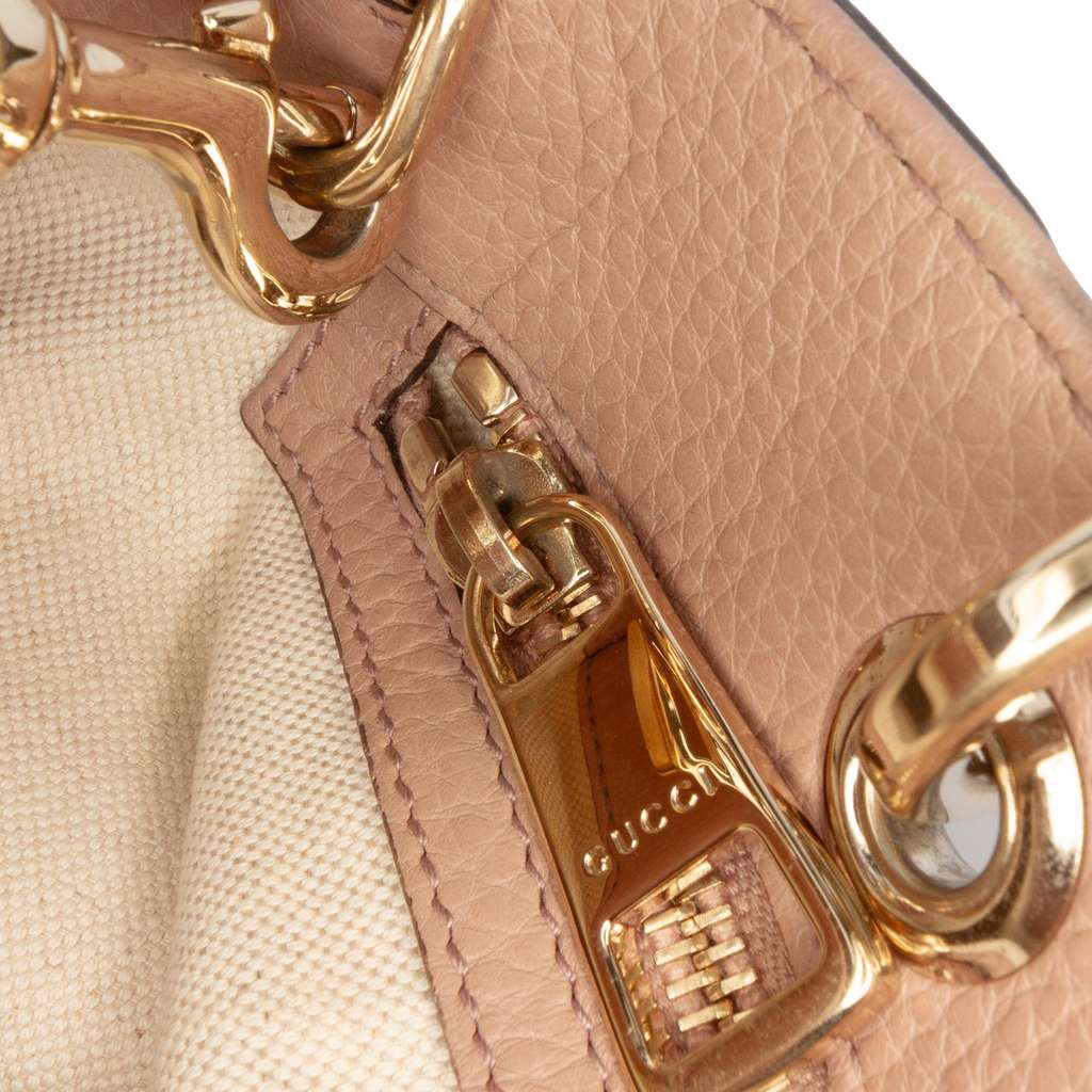 Gucci Medium Calfskin Bamboo Shopper Satchel - Image 11