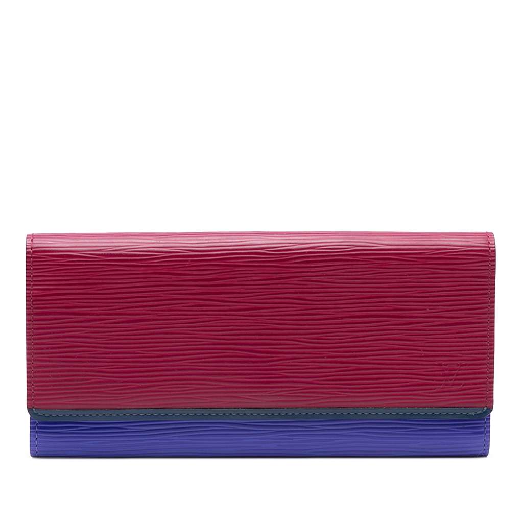 Louis Vuitton Tricolor Epi Flore Long Wallet