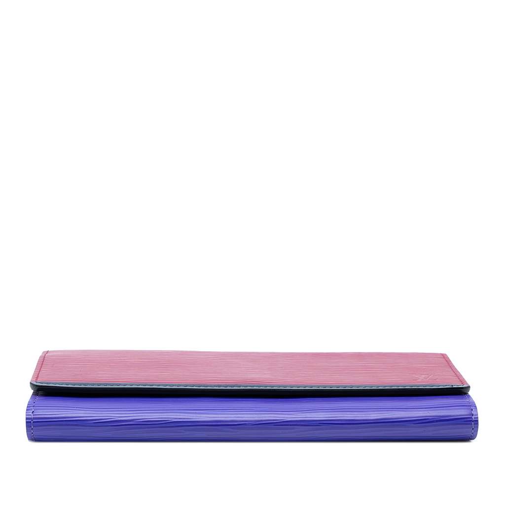 Louis Vuitton Tricolor Epi Flore Long Wallet - Image 6