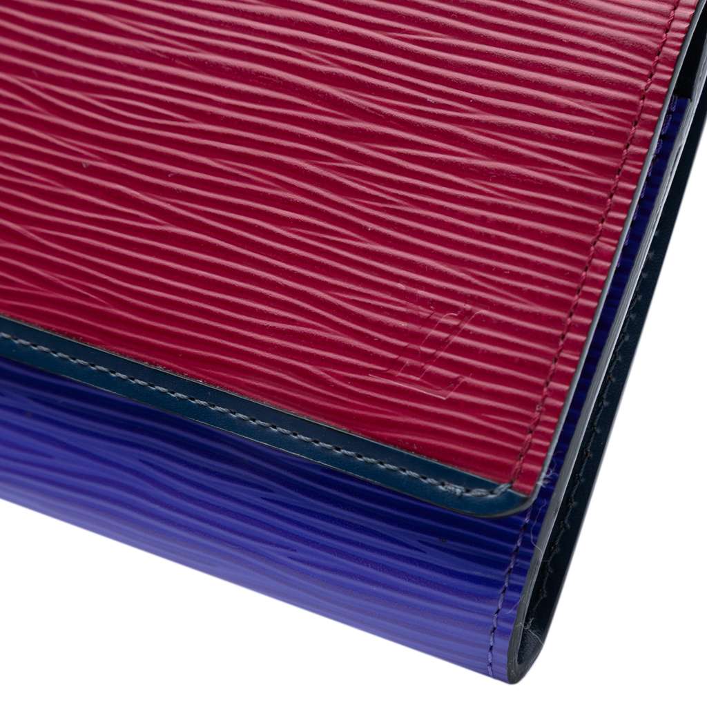 Louis Vuitton Tricolor Epi Flore Long Wallet - Side view