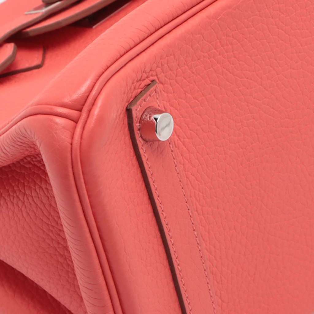 Hermès Clemence Birkin Retourne 30 - Detail 2