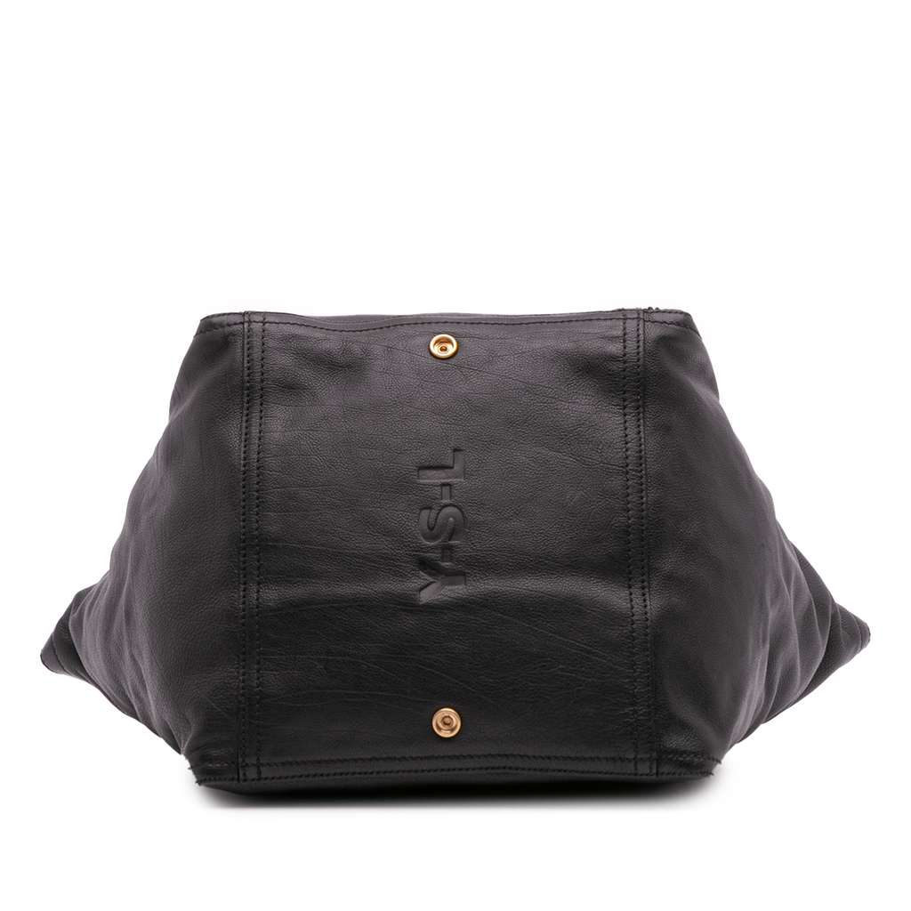 Saint Laurent Medium Leather Downtown Tote - 3