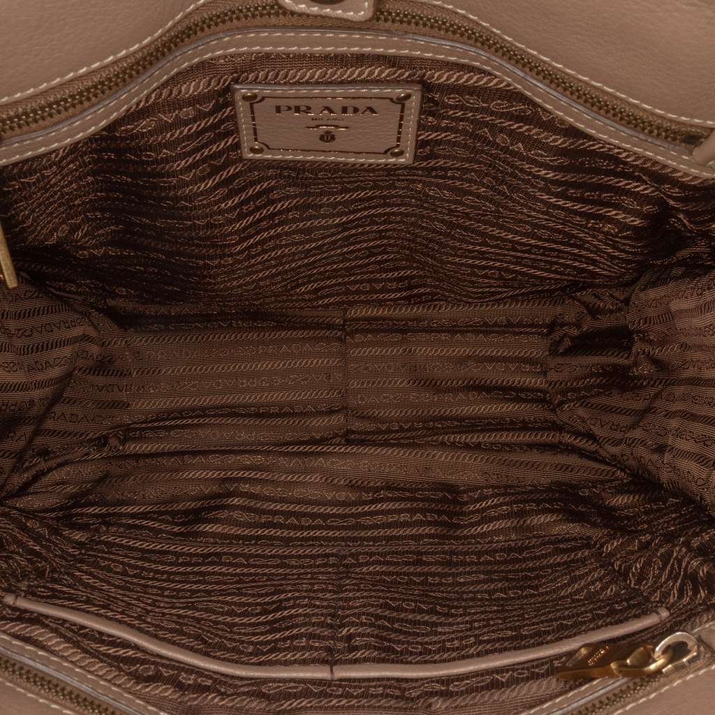 Prada Cervo Open Convertible Tote - 4