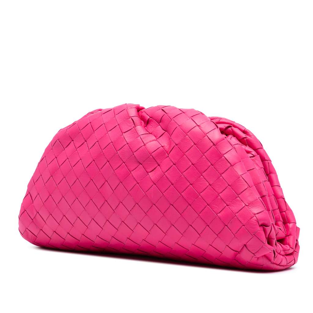 Bottega Veneta Nappa Intrecciato The Mini Pouch - Back view