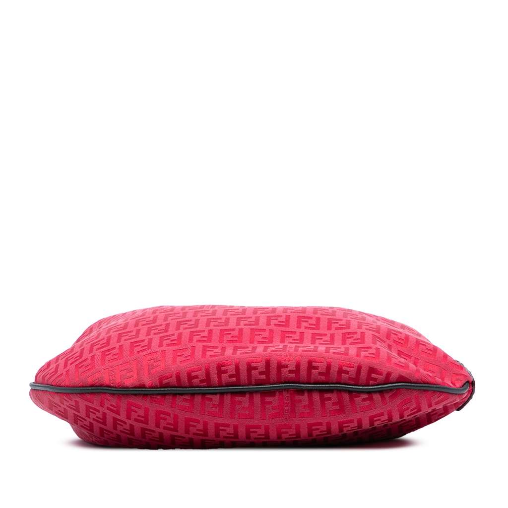 Fendi Zucchino Canvas Oyster Hobo - Image 6