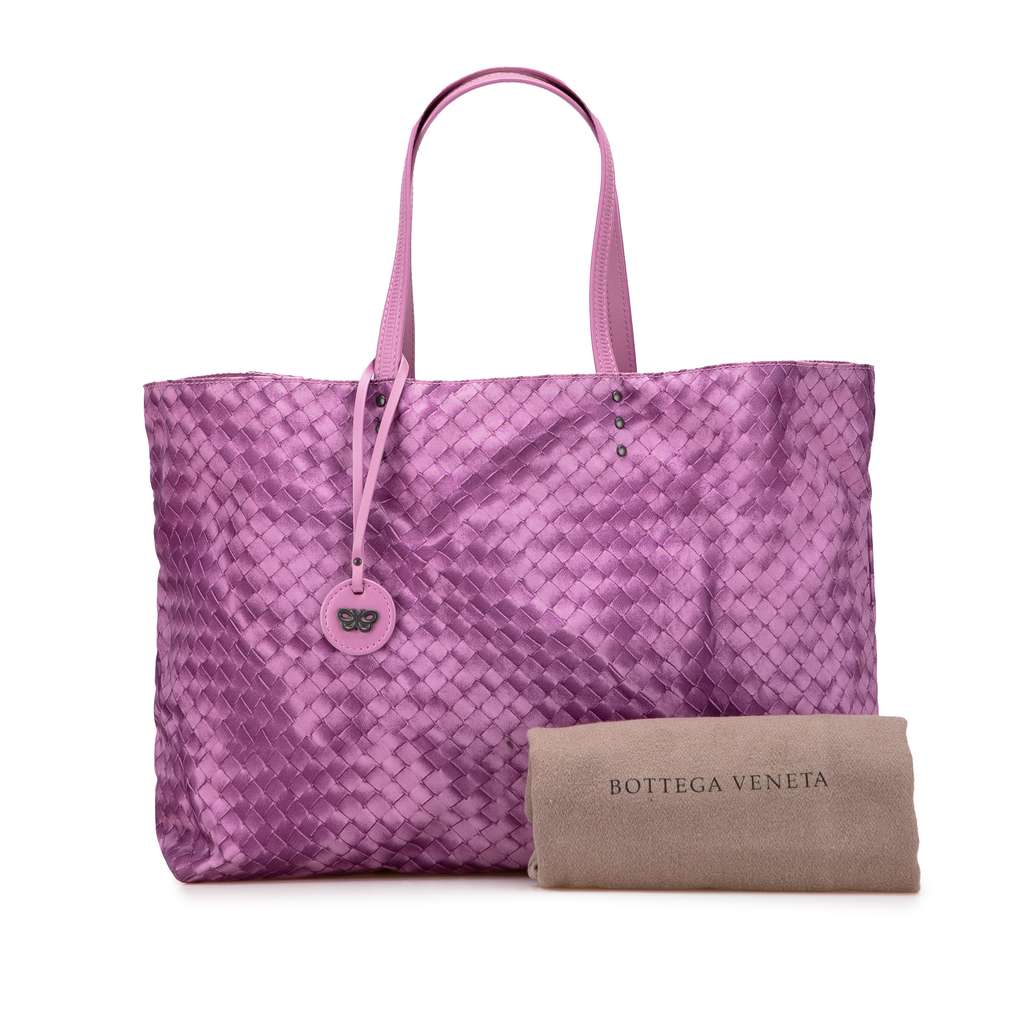 Bottega Veneta Nylon Intrecciolusion Tote - Image 13