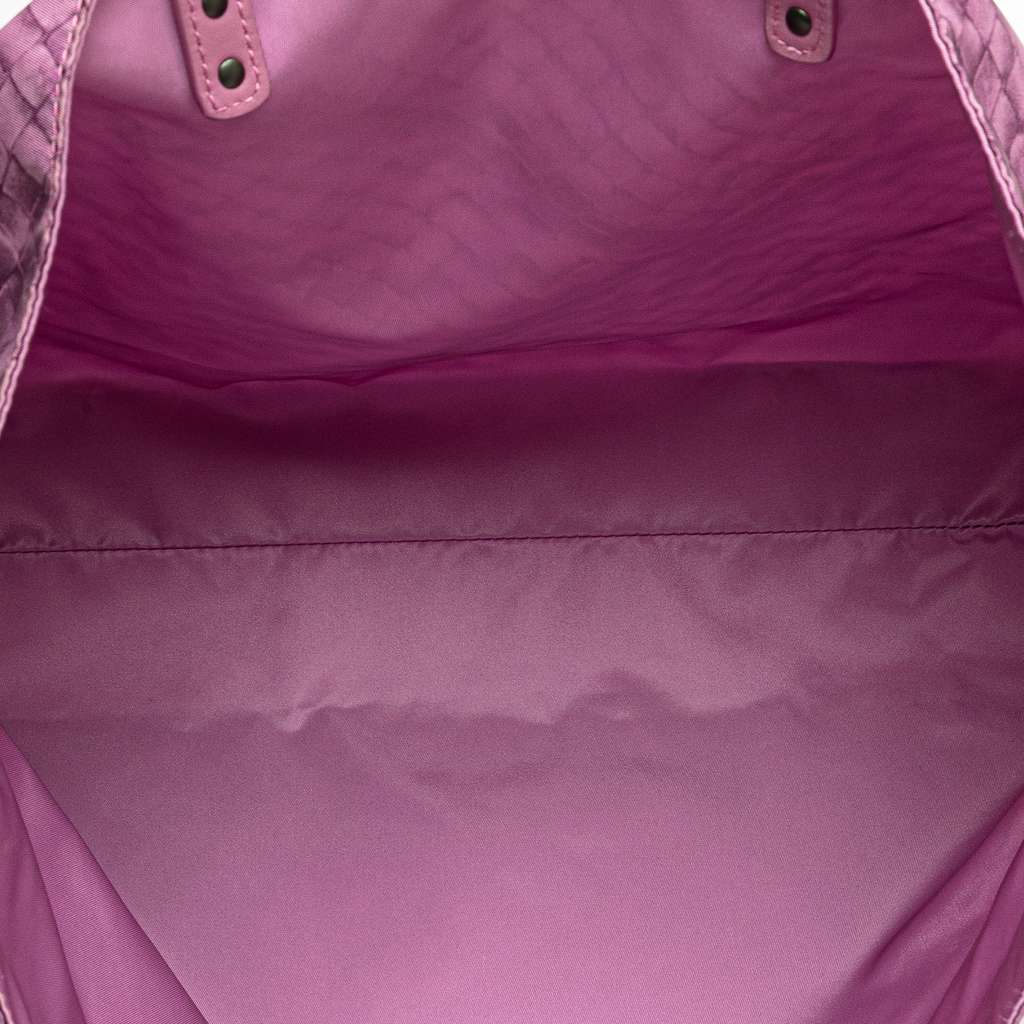 Bottega Veneta Nylon Intrecciolusion Tote - 4