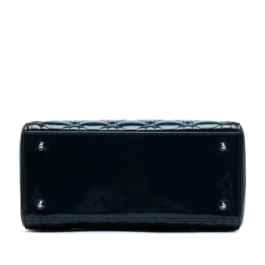 Dior Medium Patent Cannage Lady Dior - Image 6