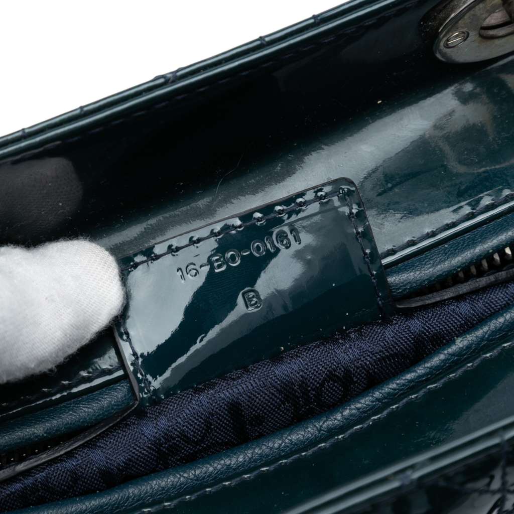 Dior Medium Patent Cannage Lady Dior - Detail 1