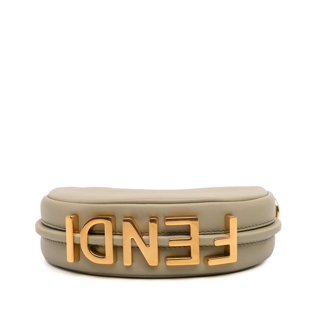 Fendi Nano Leather Fendigraphy Hobo - Image 6