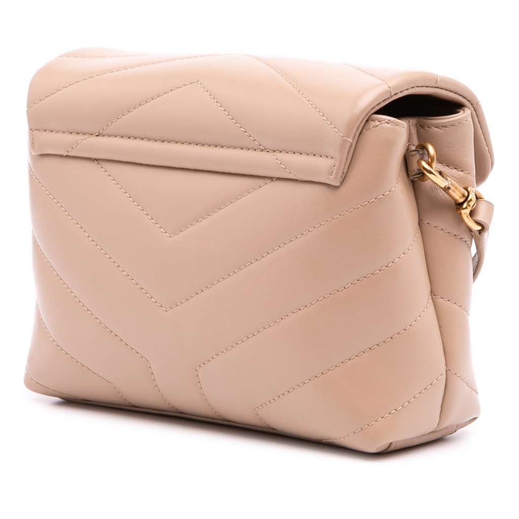 Saint Laurent Toy Matelasse Leather Monogram LouLou Crossbody - 2