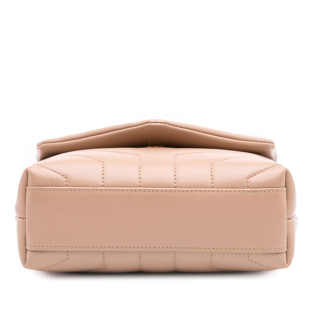 Saint Laurent Toy Matelasse Leather Monogram LouLou Crossbody - 3