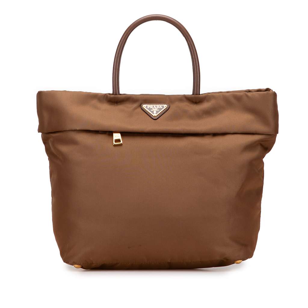 Prada Tessuto Convertible Shopping Tote