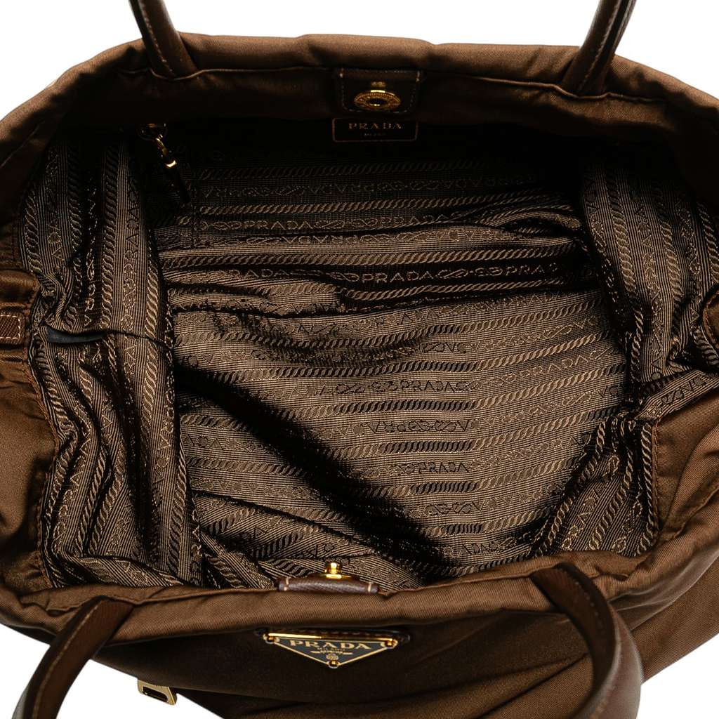 Prada Tessuto Convertible Shopping Tote - 4